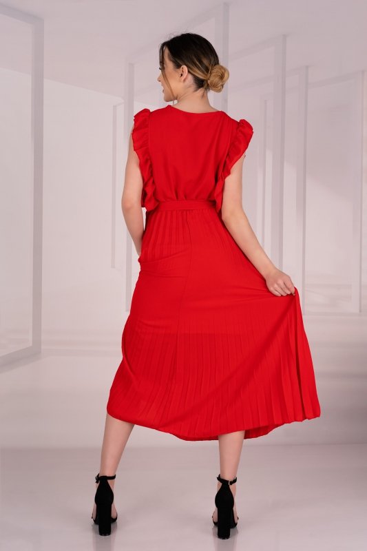 Sukienka Merlotina Red D03 rozmiar - S