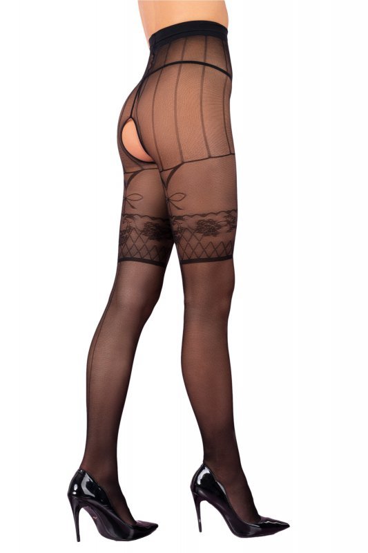 Rajstopy Napama 20 DEN Black Czarny LivCo Corsetti Fashion rozmiar - 2