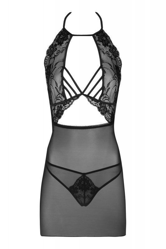 zmysłowa Koszulka Damska Malviami Black Czarny LivCo Corsetti Fashion rozmiar - S/M