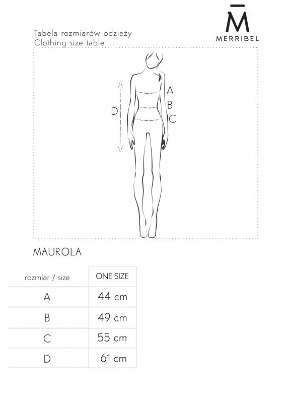 Bluzka Maurola Blue rozmiar - ONE SIZE