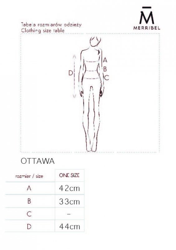 Komplet Ottawa Camel rozmiar - ONE SIZE