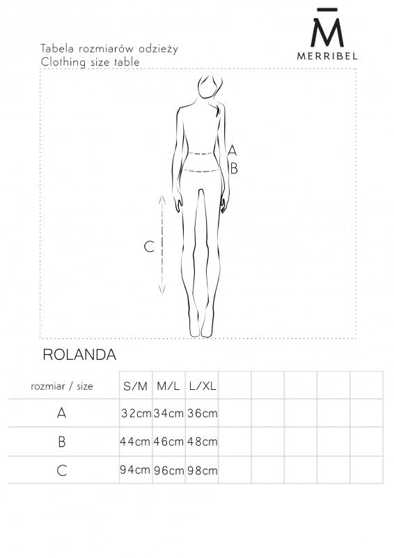 Leginsy Rolanda Beige rozmiar - M/L