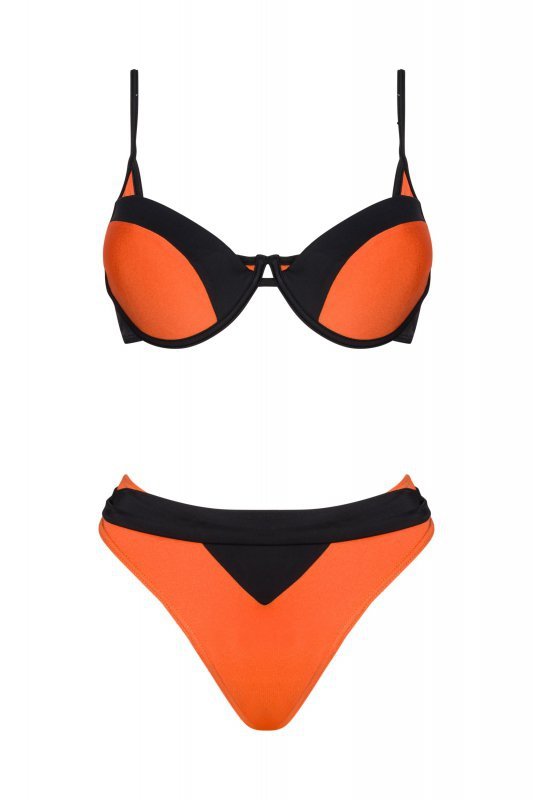 Strój kąpielowy  Lasair Orange Pomarańczowy  LC 19061 LivCo Corsetti Fashion rozmiar - XL