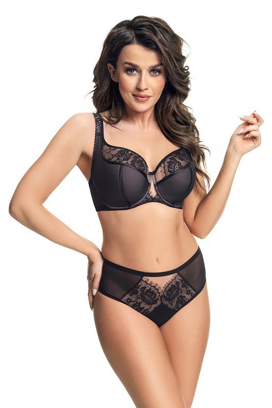 Figi Brazyliany Model Alicante  K649 Black - Gorsenia Lingerie