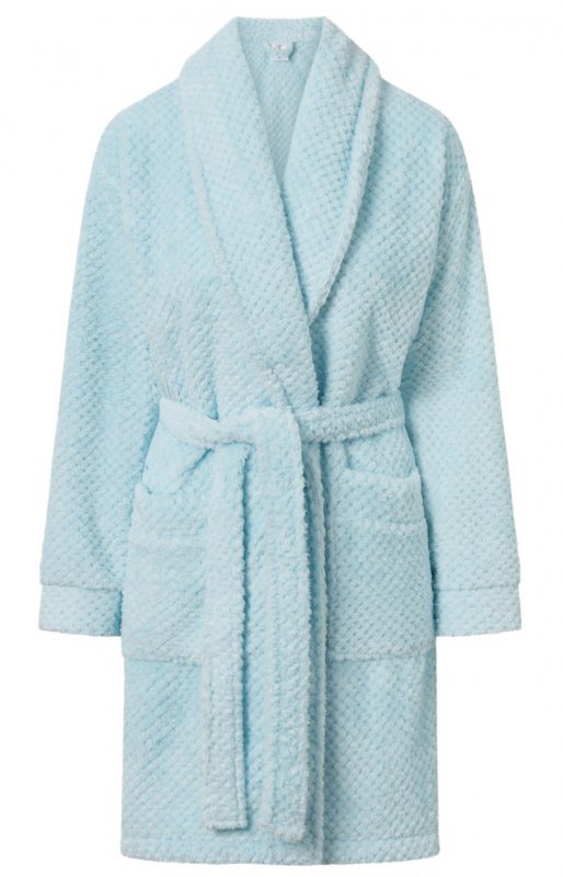 Szlafrok Damski Model Angie 223404 Blue - Momenti Per Me