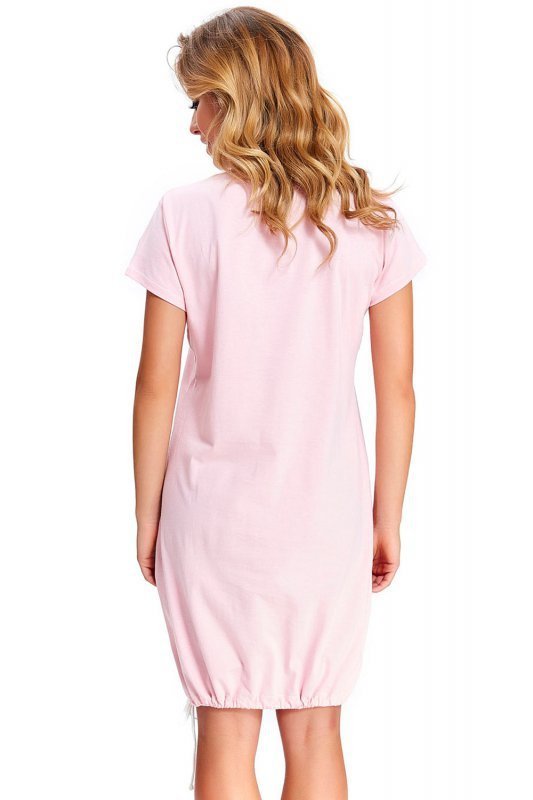 Koszulka nocna Koszula Nocna  Ciążowa Model TCB.9504 Pink - Doctor Nap
