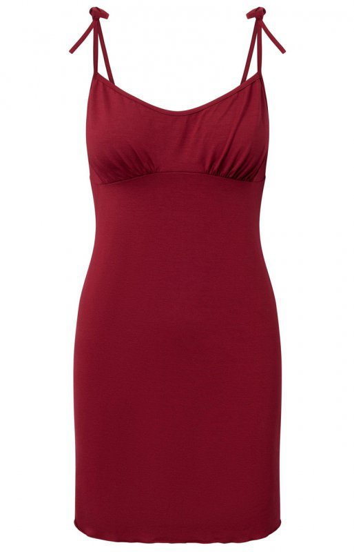 Koszulka nocna Koszula Nocna Model Amore 171510 Wine - Momenti Per Me