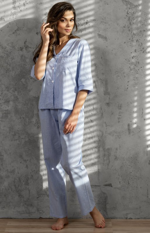 Piżama Damska Model Ocean Dream 223521 Blue - Momenti Per Me