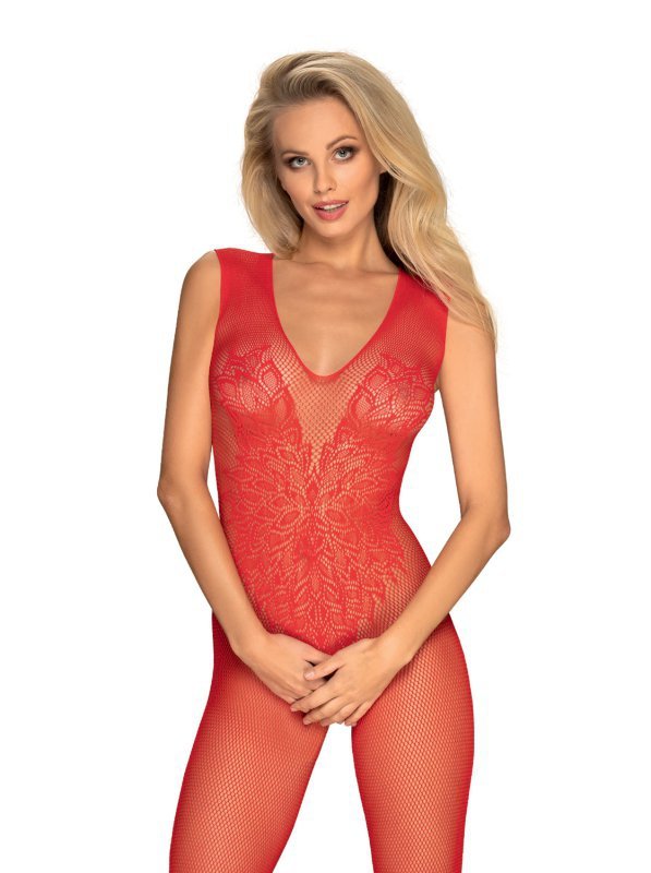 Bodystocking n112 czerwone
