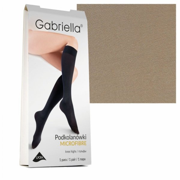 Podkolanówki microfibra 60 den 501 neutro