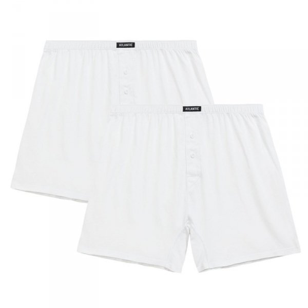 Atlantic Bokserki 2BMB 003 2-pak białe