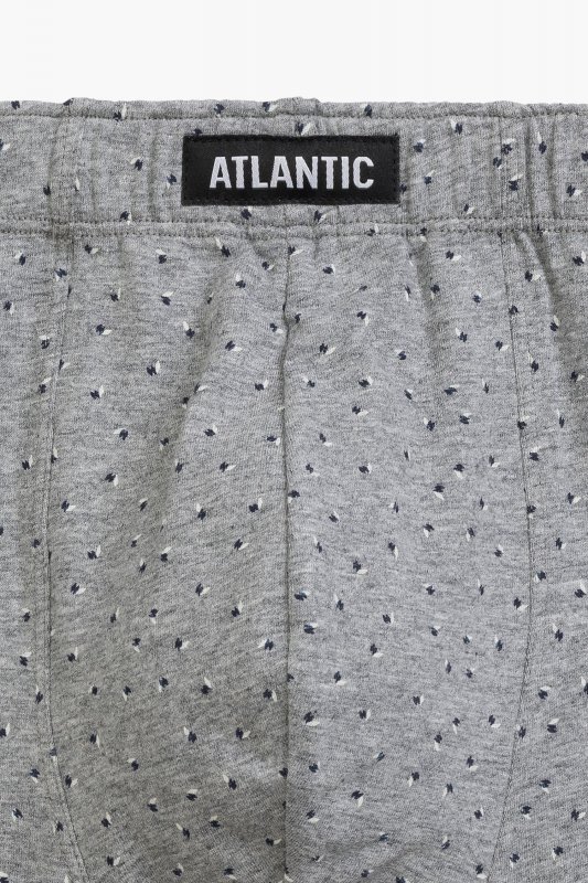 Atlantic Bokserki 199 3-pak gra/nie/szm