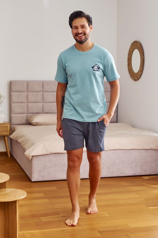 Doctornap Piżama męska PMB 7232 ice blue