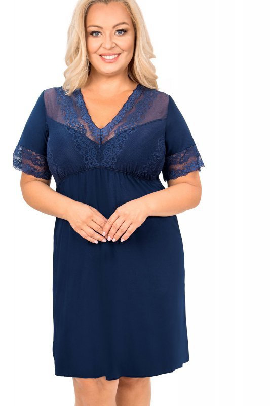 Donna Koszula nocna Linda granatowa