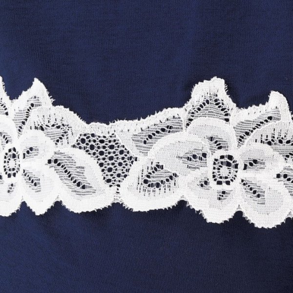 Eldar Piżama Aria granatowo-biała