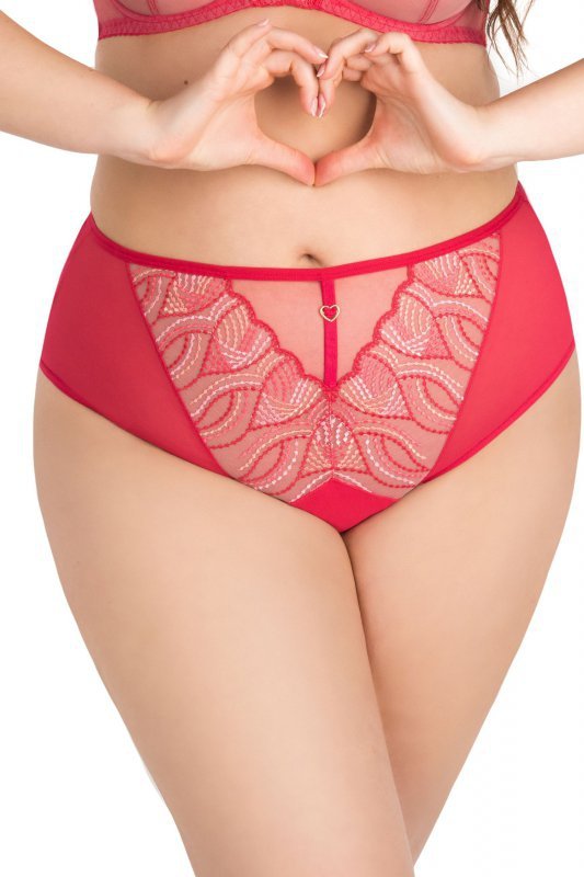 Gorsenia Figi Crazy heart 829 czerwone