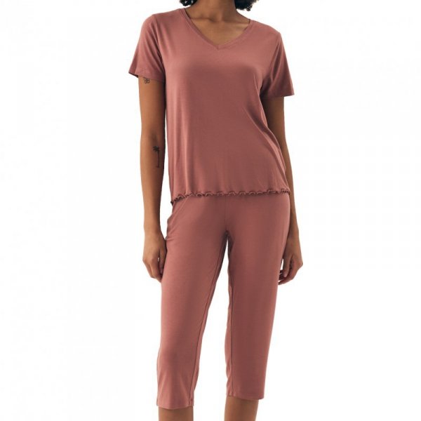 Esotiq-Henderson Piżama damska Noves 43023 mauve