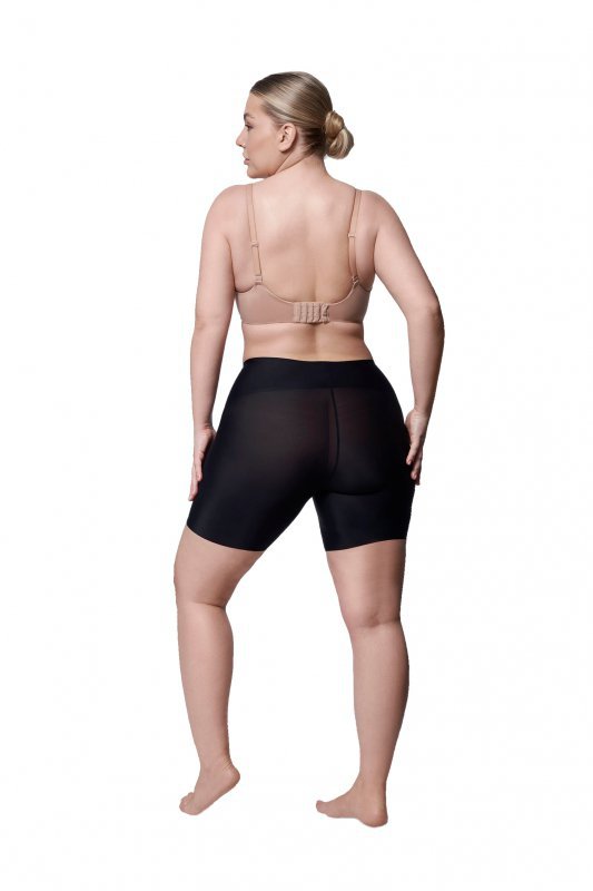 Julimex Bermudy slim 574 czarne plus