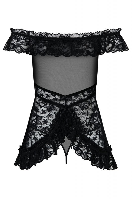 Obsessive Obsessive Babydoll i stringi Flores