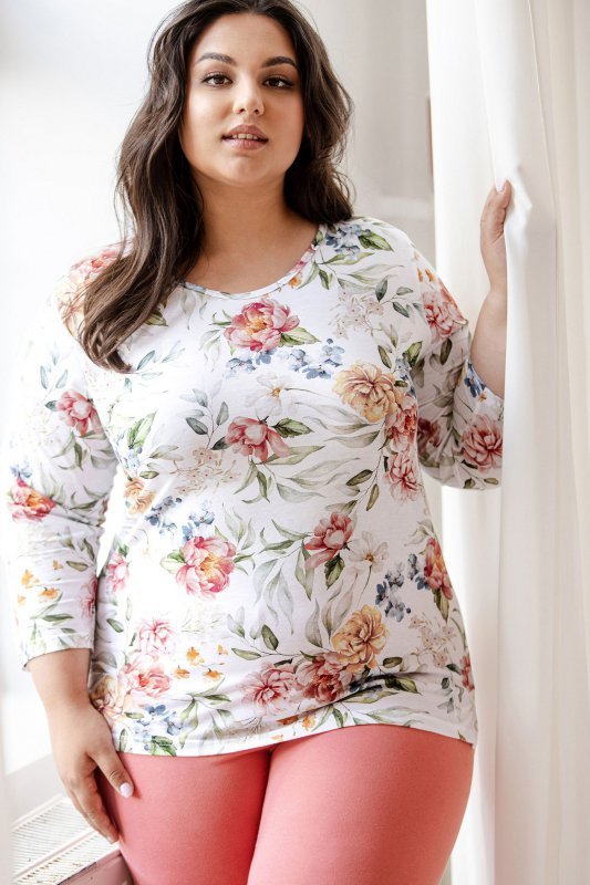 Taro Piżama Louisa 3262 01 biała