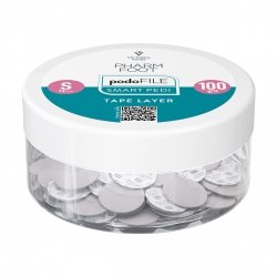 SMART PEDI TAPE LAYER Schleifpads, 50 St, S #100