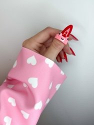 RĘKAW A'LA MARYNARKA RÓŻOWA SERCA