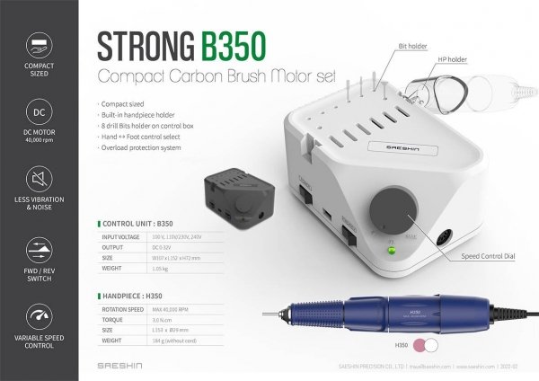 Nagelfräser STRONG B350