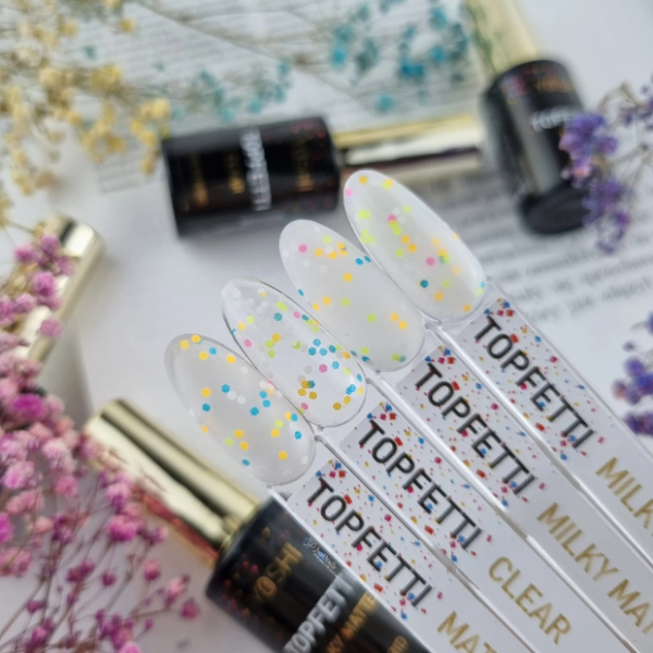 Yoshi UV TOP Topfetti Milky Matte 10 ml
