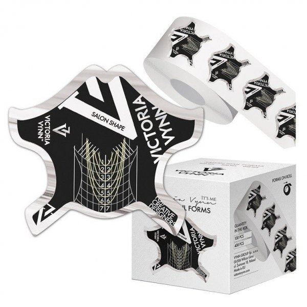 Salon NAIL FORMS BLACK 100 St. Victoria Vynn