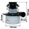 Turbina 740 W podwójna 199x144x93 + wylot boczny