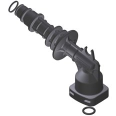 Wylot wysokiego ciśnienia wewnątrz Karcher 9.013-355