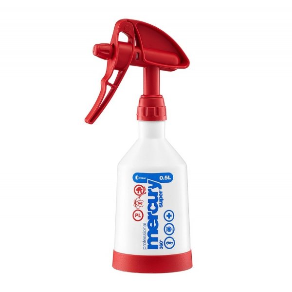 Opryskiwacz Merkury Super 360 Pro + 0,5L czerwony