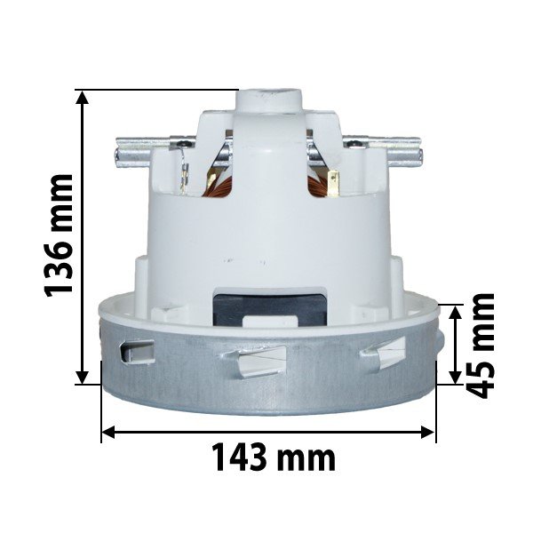 Turbina 1200 W podwójna by pass 136x143x45