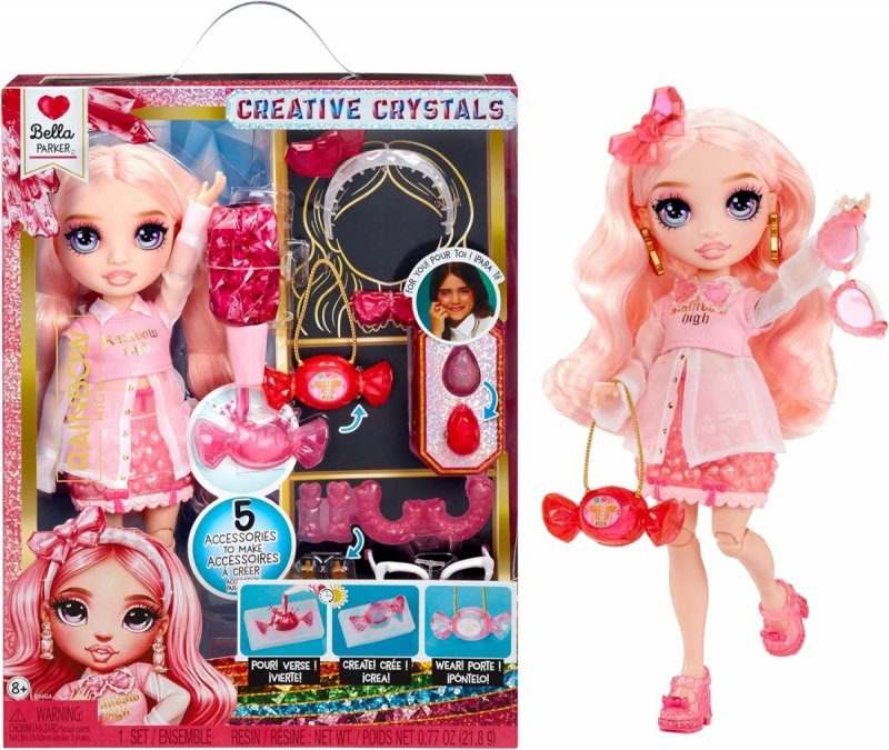 Rainbow High Creative Crystals Bella