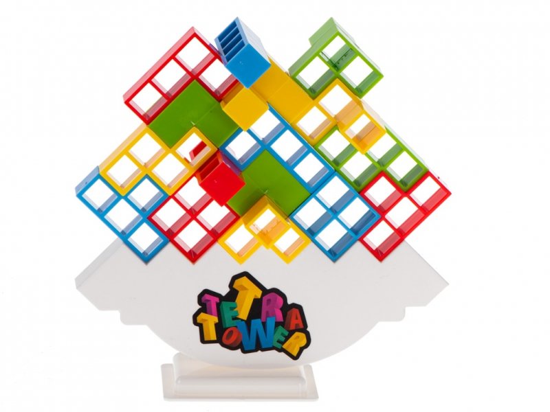 UKŁADANKA TETRIS BALANSUJĄCE KLOCKI GRA LOGICZNA