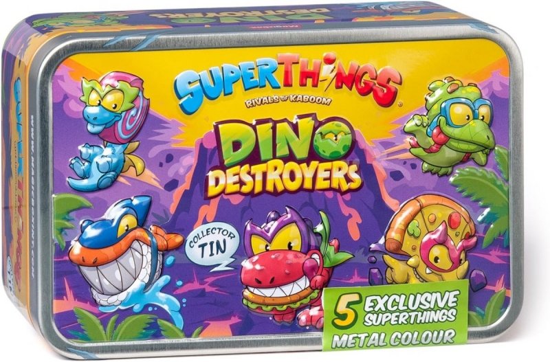  SUPERTHINGS Puszka Dino Destroyer Tin