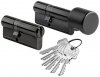 StalProdukt Drzwi Zewnętrzne Stalowe 55 mm grubości Wzór T41 Orzech