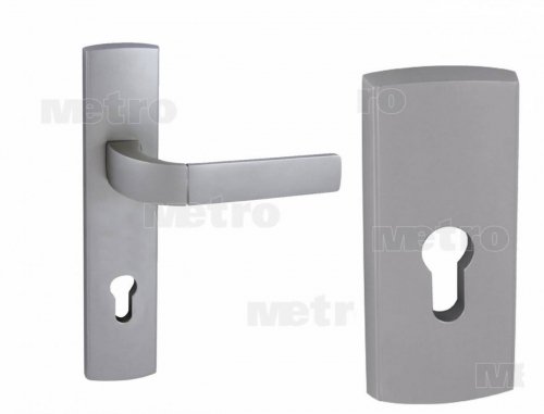StalProdukt Drzwi Zewnętrzne Stalowe 55 mm grubości Wzór T21 Antracyt Struktura