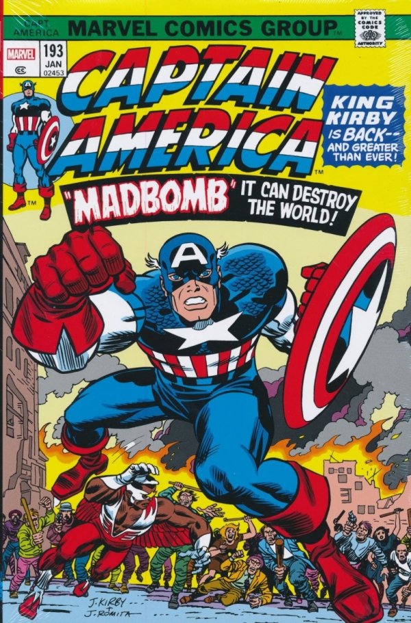 CAPTAIN AMERICA BY JACK KIRBY OMNIBUS HC [STANDARD] [9781302928216] **OFERTA EKSPOZYCYJNA**