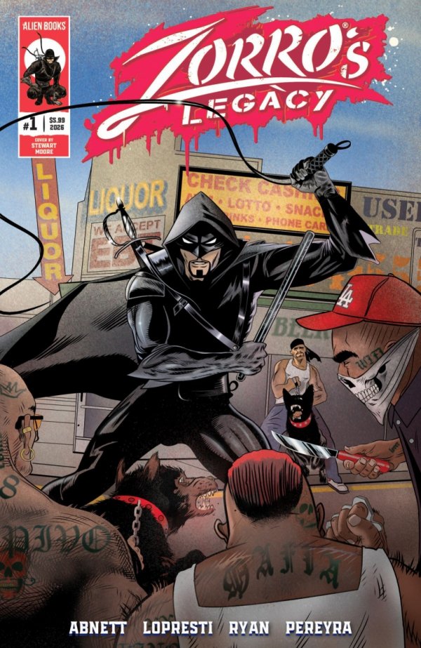 ZORROS LEGACY #1 VARIANT D MOORE WRAPAROUND VARIANT [73238818484200141]