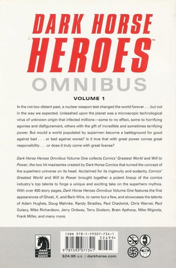DARK HORSE HEROES OMNIBUS VOL 01 TP [9781593077341] **PROMOCJA TOMY**