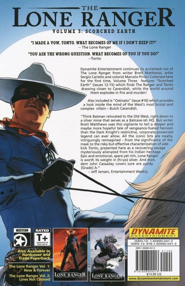 LONE RANGER VOL 03 TP [9781606900413] **promocja TOMY**
