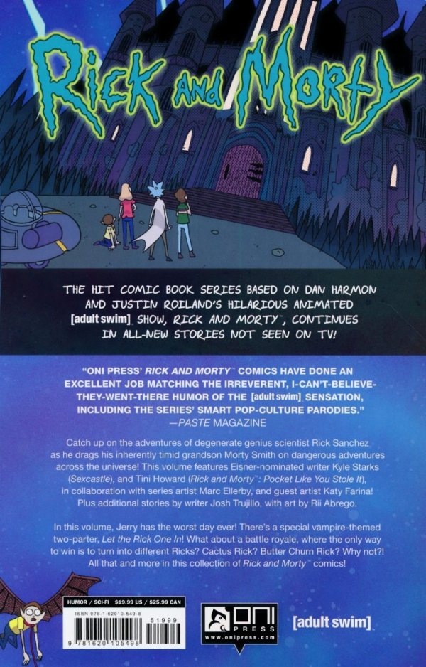 RICK AND MORTY VOL 08 TP [9781620105498]