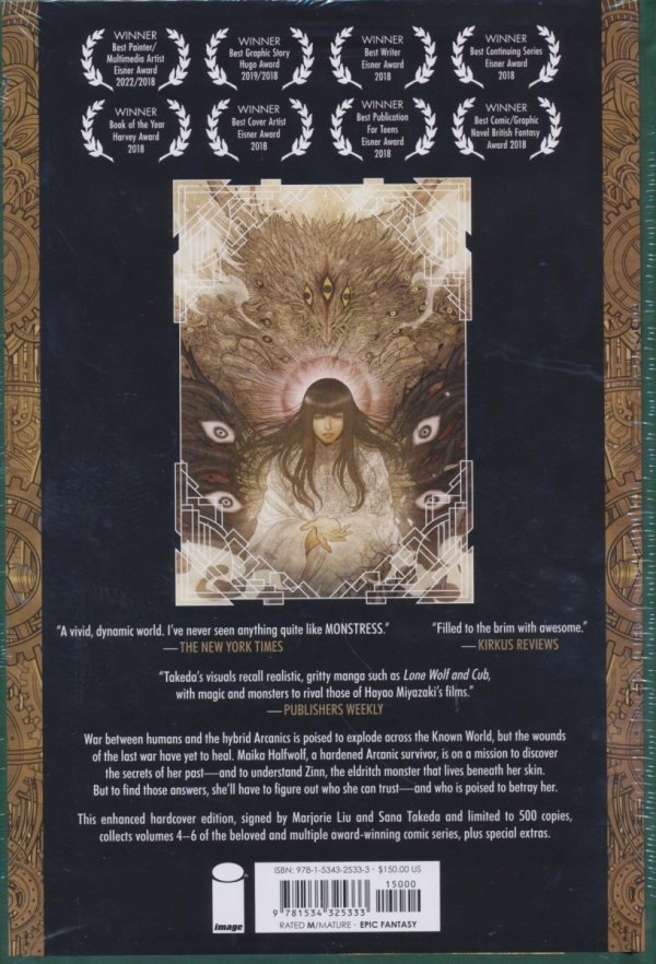 MONSTRESS DELUXE EDITION VOL 02 HC [SIGNED] [9781534325333] **promocja TOMY**