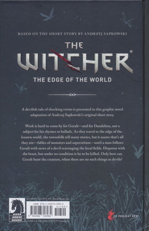 ANDRZEJ SAPKOWSKIS WITCHER EDGE OF THE WORLD HC [9781506726984]