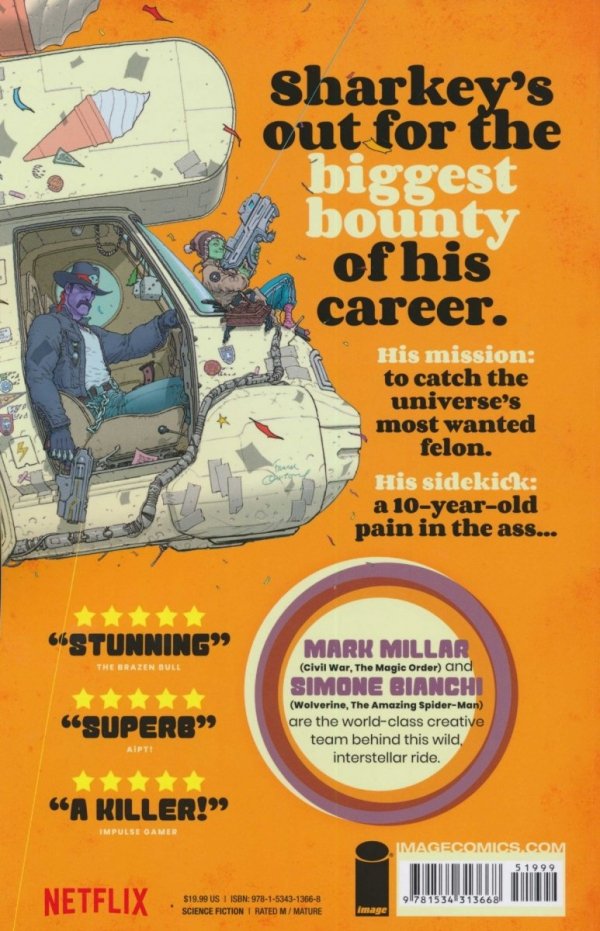 SHARKEY THE BOUNTY HUNTER TP [9781534313668]