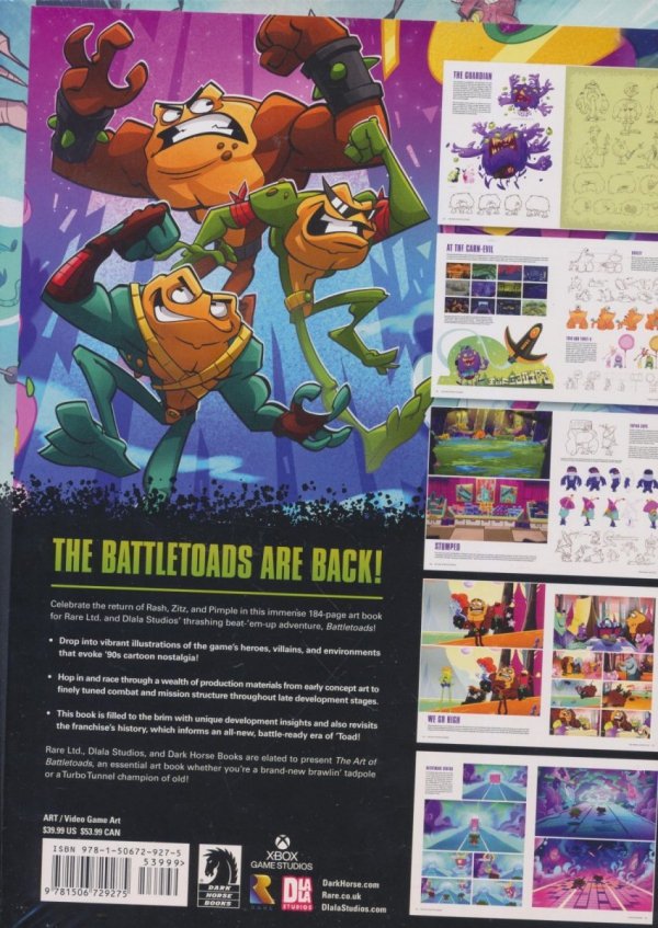ART OF BATTLETOADS HC [9781506729275] **promocja TOMY**