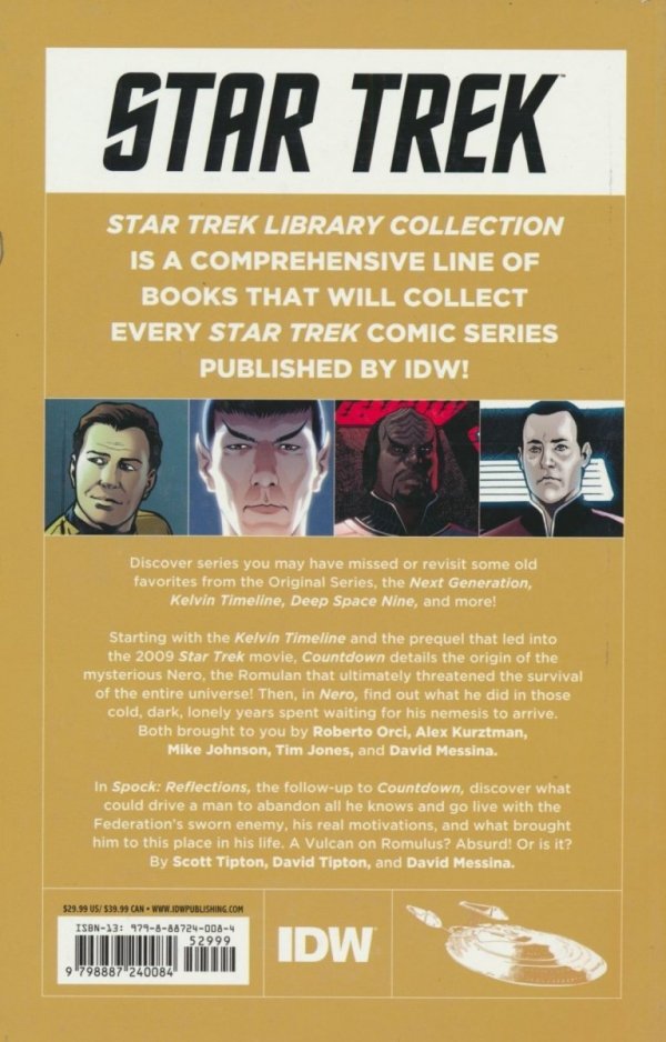 STAR TREK LIBRARY COLLECTION VOL 01 TP [9798887240084] **OFERTA EKSPOZYCYJNA**