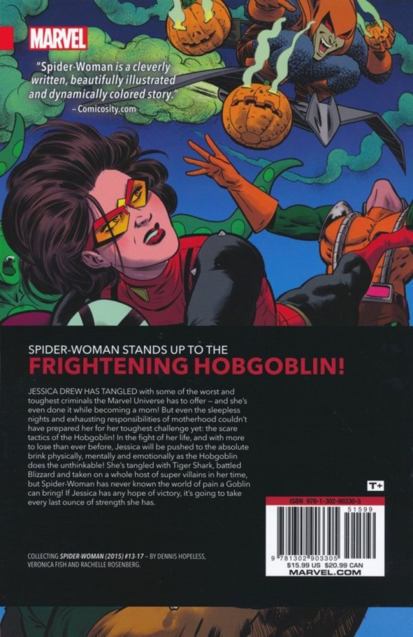 SPIDER-WOMAN SHIFTING GEARS VOL 03 SCARE TACTICS TP [9781302903305] **promocja TOMY**
