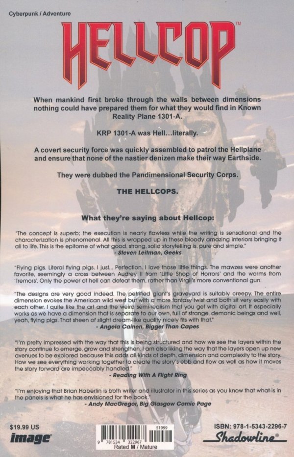 HELLCOP VOL 01 WELCOME TO HELL TP [9781534322967] **promocja TOMY**